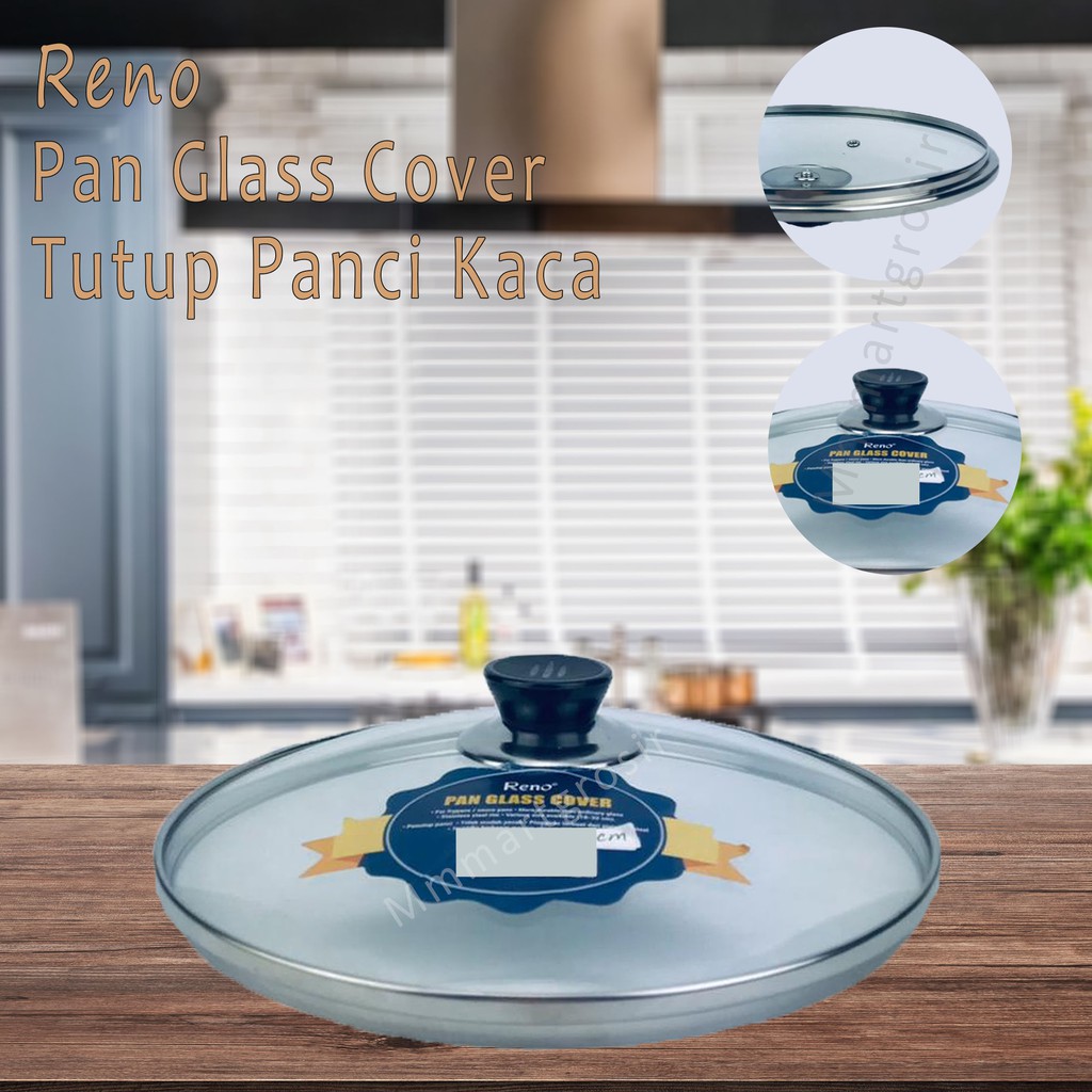 Reno / Pan Glass Cover / Tutup Panci Kaca / 30cm