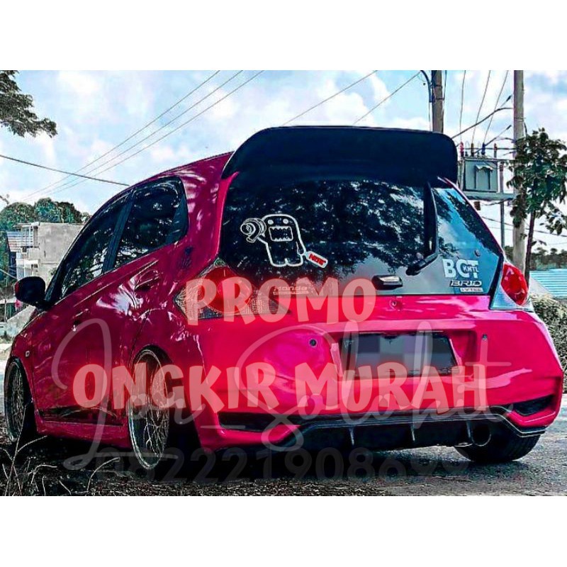 bodykit brio new gk5 full bumper belakang