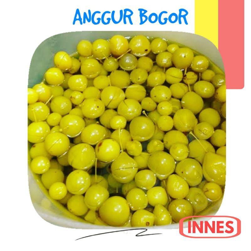 

Manisan Anggur Bogor 250 Gram / Buah Anggur Hijau By Innes / Grape Fruits