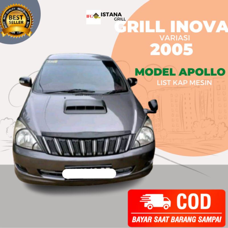 grill inova 2005-2009 model apollo/prado
