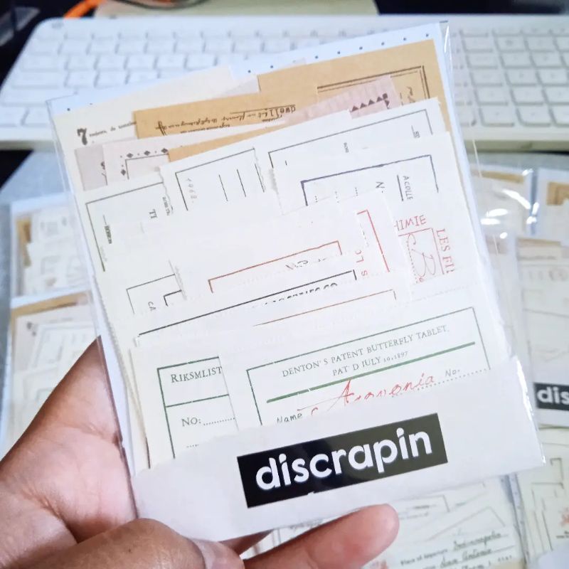 

(DSP) 30PCS MEMO TICKET HIASAN JURNAL IMPORT/ MEMO AESTHETIC