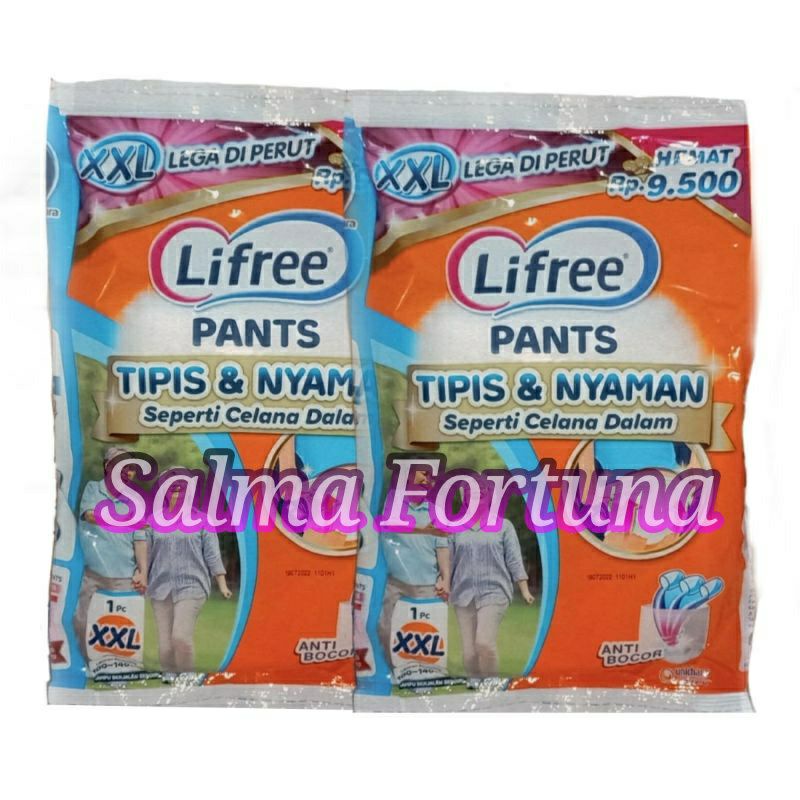 Lifree pants XXL1 Popok Celana Dewasa diaper adult pants popok dewasa XXL popok lansia popok lifree