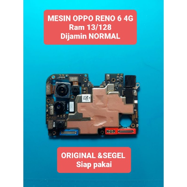 MESIN OPPO RENO 6 4G Ram 8+5/128  Dijamin Normal siap pakai