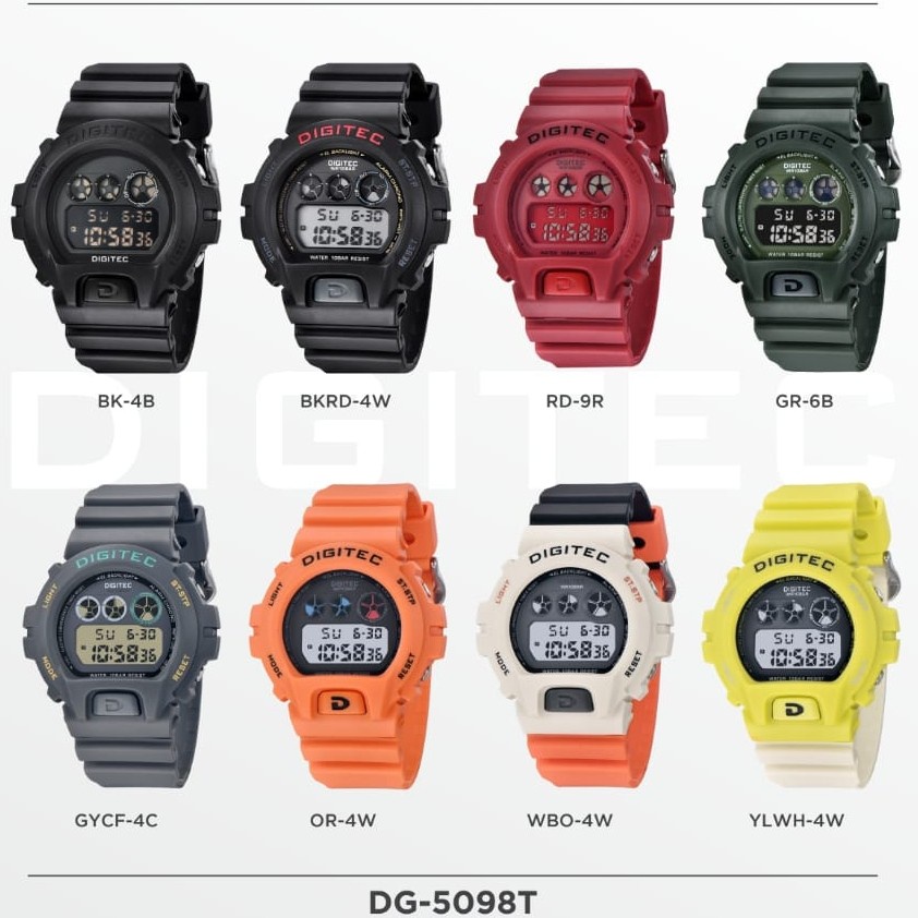 Best Seller... Jam Tangan Original Digitec DG-3098T Series