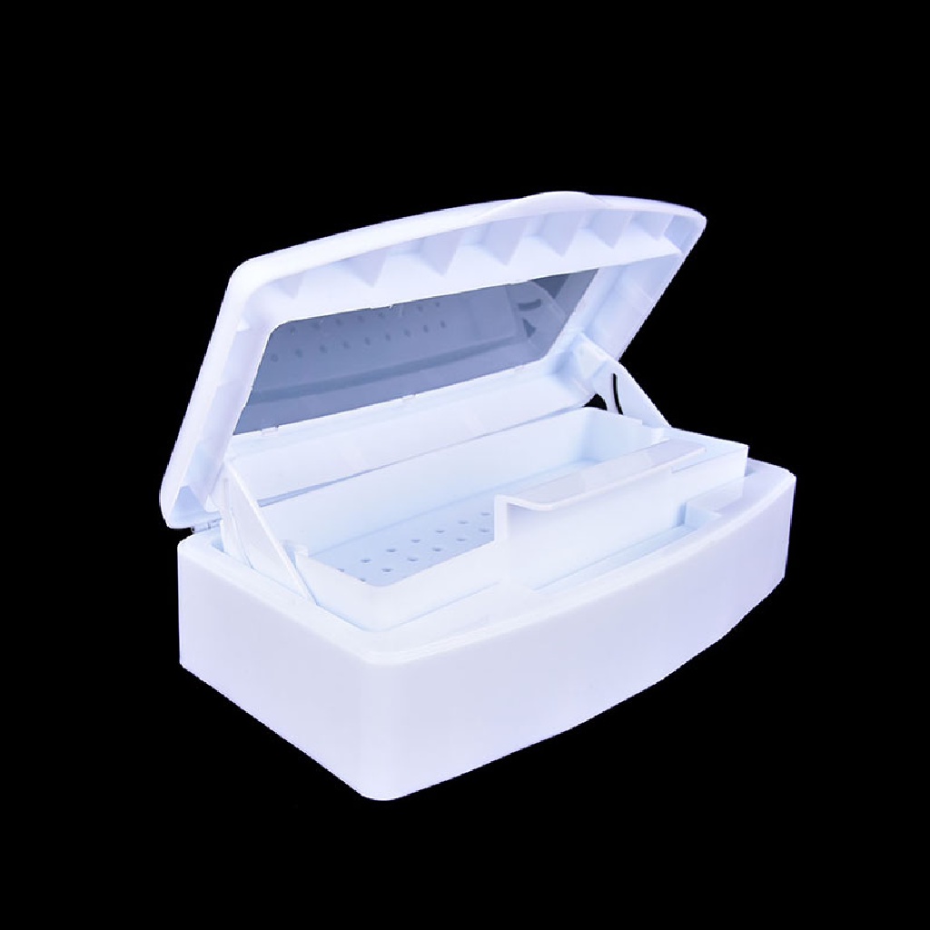 [OOID] New Sterilizer Tray Box Sterilizing Clean Nail Art Salon Manicure Implement Tool ID