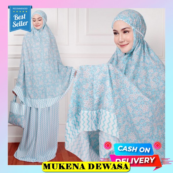 Mukena Mukenah Daily Wear Dewasa Lace Renda Embro Mewah Elegant Polos Silk Satin Sutera Sutra Velvet