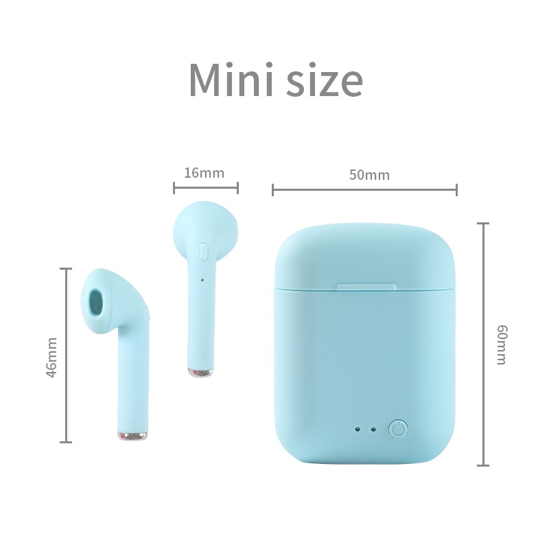 Van Gogh i7S TWS i12 Macaron wireless headset earphone bluetooth