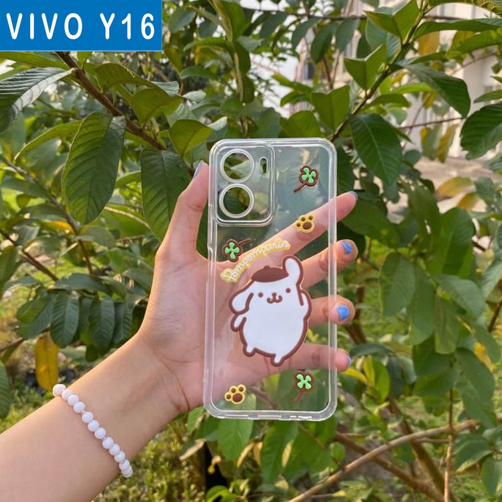CaseClear 3D VIVO Y16 - casing Terbaru handphone - VIVO Y16  - pelindung handphone - VIVO Y16