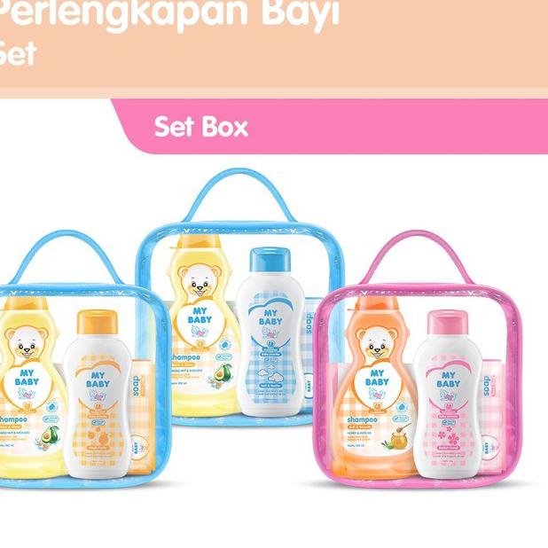 4.4 TERLARIS My Baby Set Travel Pack/Gift Set Bayi Mini/Mini Bag Sabun My Baby 