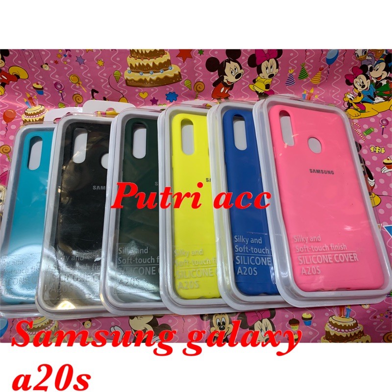 SAMSUNG GALAXY A20S SILICON CASE