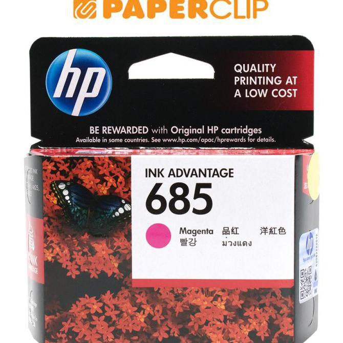 

Promo Tinta Ink Catridge Hp 685 Magenta U/5525 Limited