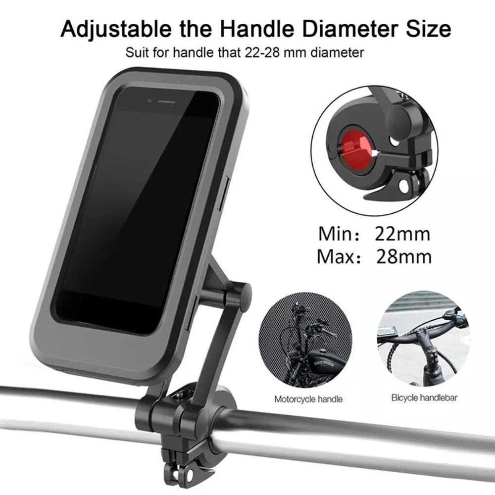 TG-IBG AZM Holder Smartphone Sepeda Adjustable Bicycle Phone Case - M3