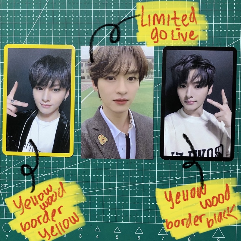 PHOTOCARD LEE KNOW YELLO WOOD LIMITED GO LIVE STRAY KIDS
