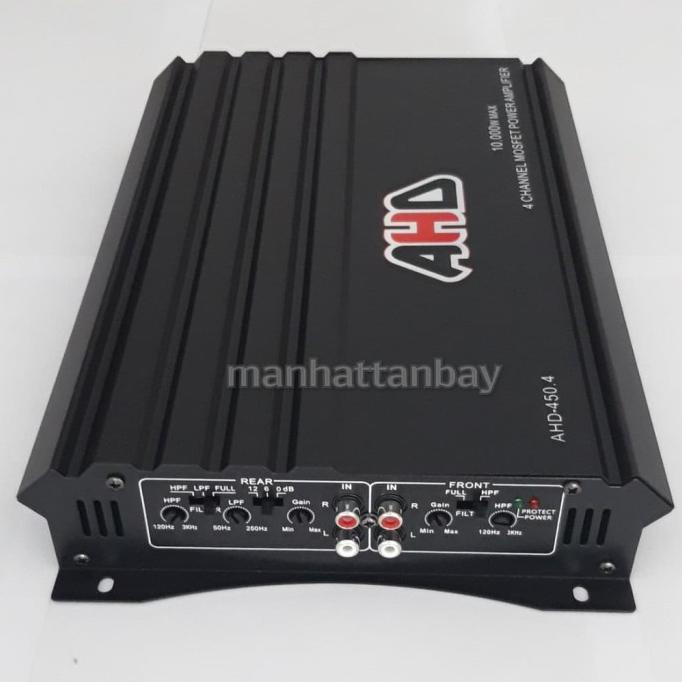 Power Amplifier Mobil 4 Channel AHD