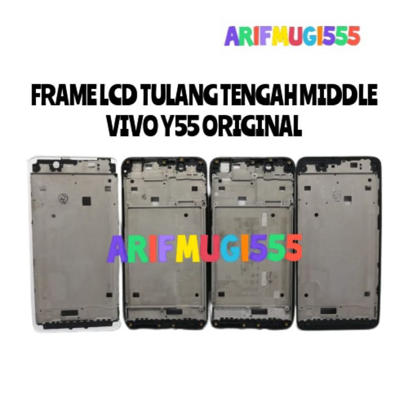 FRAME+BACKDOOR KESING CASING HOUSING VIVO Y55 FULLSET ORIGINAL