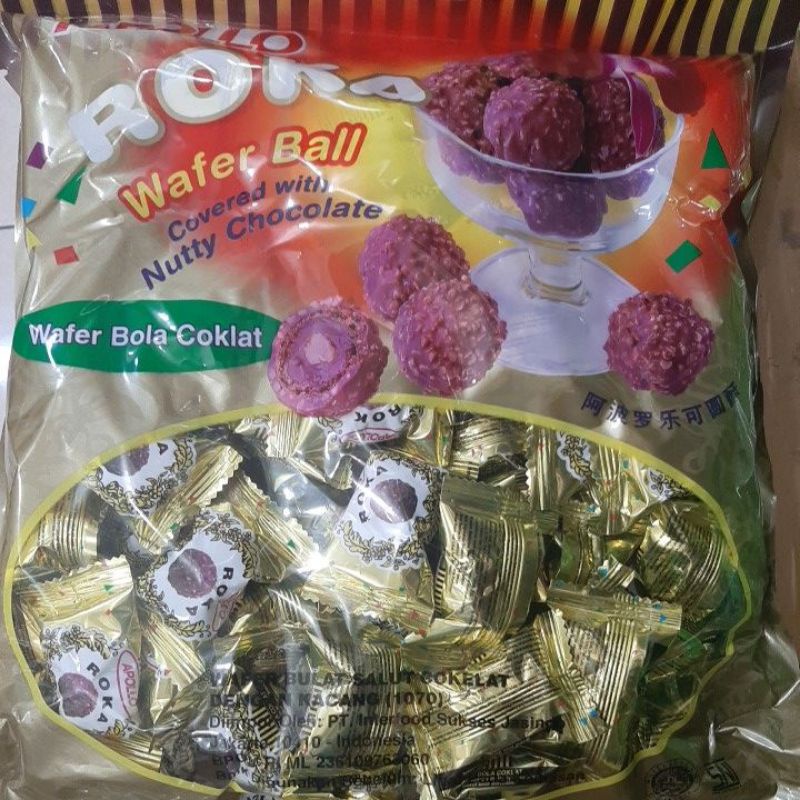 

Apollo Roka Wafer Ball (70pcs) 420gram