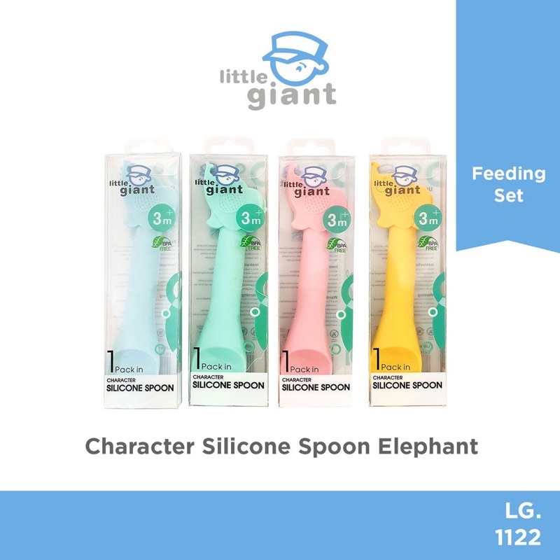 Liitle Giant Character Silicone Spoon Lg1122 - Sendok bayi