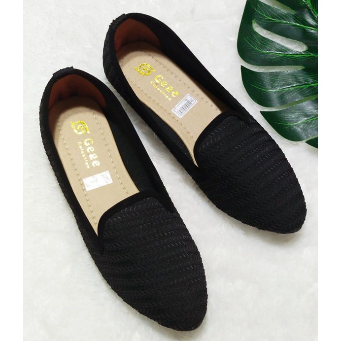 FLAT SHOES LIDAH SOL KARET