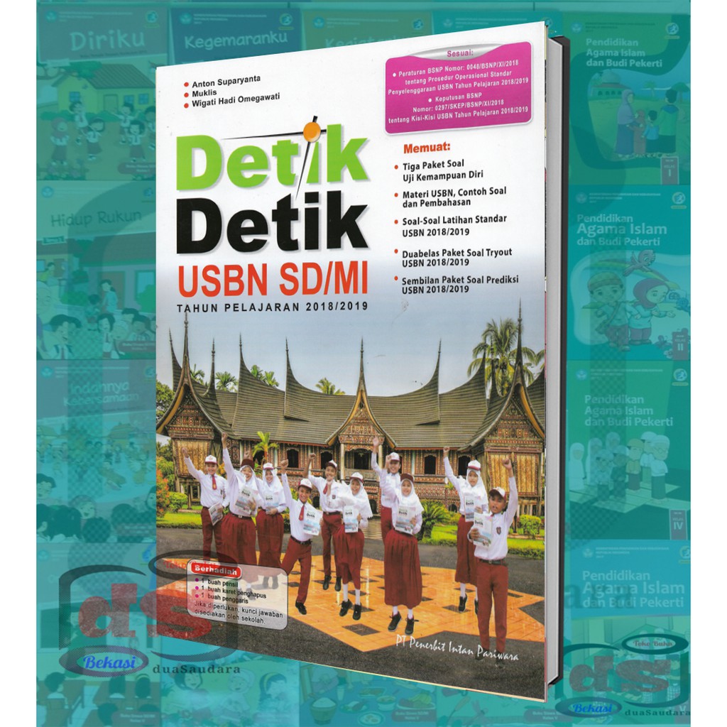 Detik Detik Un Usbn Tahun Ajaran 2018 2019 Paket Soal Ujian Kelas 6 Sd Kertas Hvo 65gr