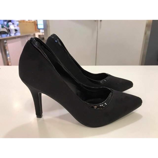 VINCCI VNC heels black shoes hitam for offir sepatu kantor original sale murah meriah murmer