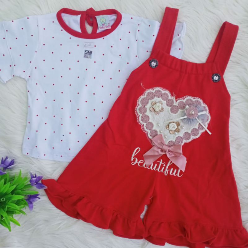Overall anak perempuan / overall anak lucu / setelan anak perempuan
