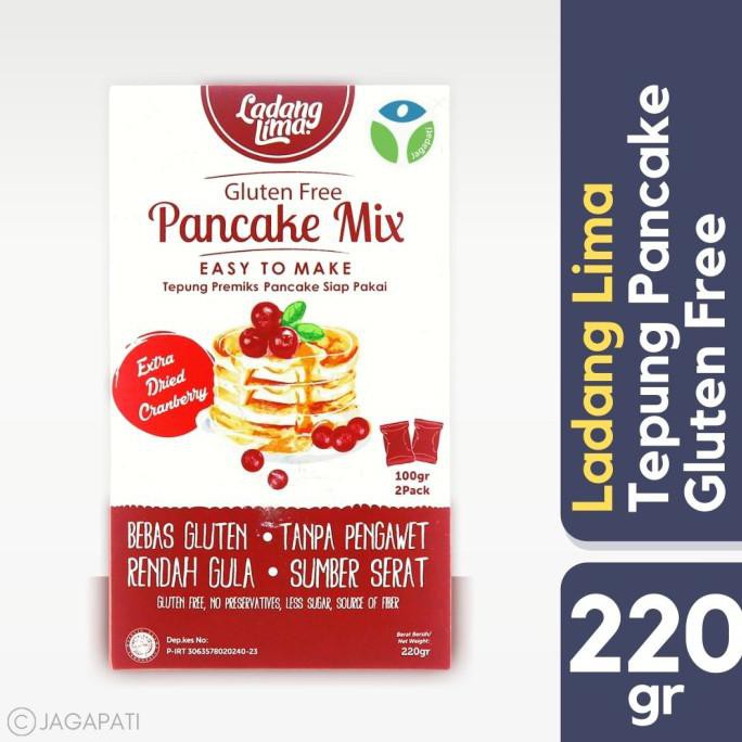 

Cuci Gudang Awal Tahun Ladang Lima - Tepung Pancake Mix 220gr - Bebas Gluten - Jagapati Cuci Gudang