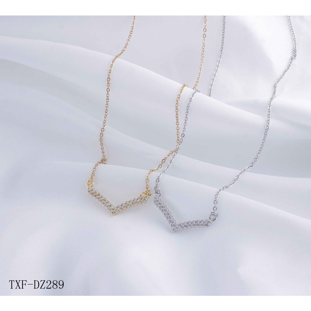 Kalung Titanium Permata Perhiasan Fashion 289