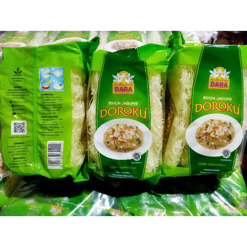 BIHUN JAGUNG DOROKU | DOROMAS isi 4pc cap burung dara