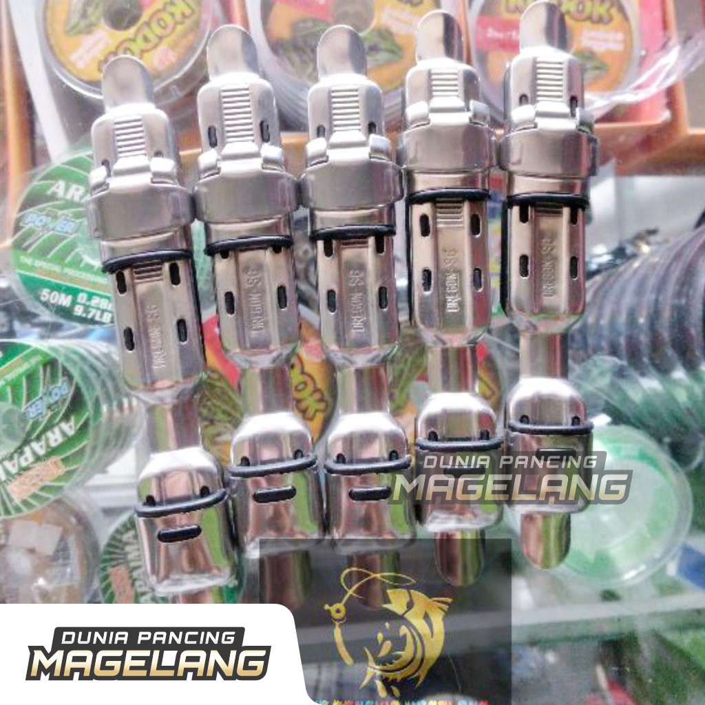 REEL SEAT  TEMPAT DUDUKAN REEL TEGEK OREGON S6 SILVER & BLACK