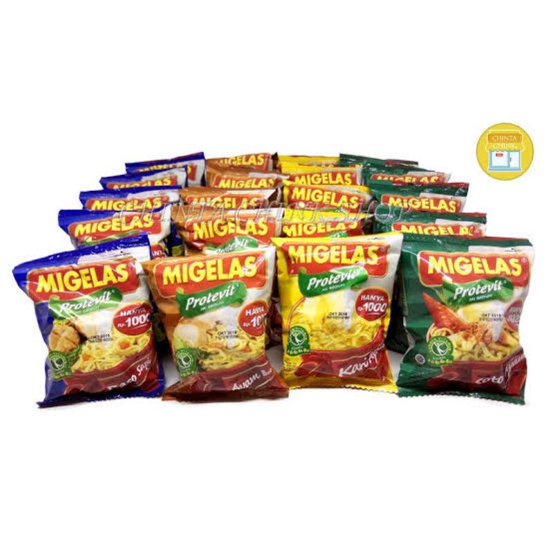 

MIGELAS RENCENG ISI 11 PCS x 28Gram / MIE SEDUH INSTAN