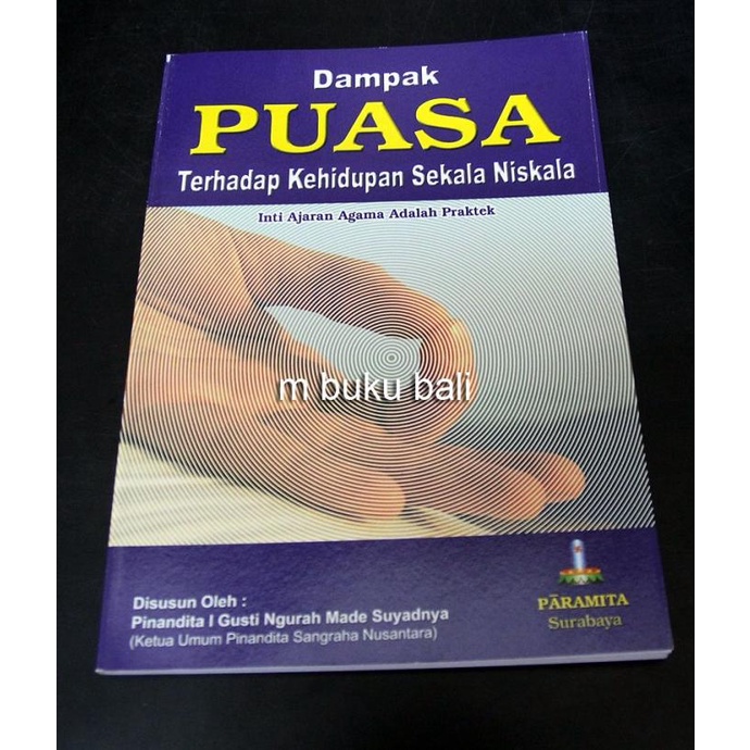 <<<<<] Dampak Puasa Terhadap Kehidupan Sekala Niskala - buku bali hindu