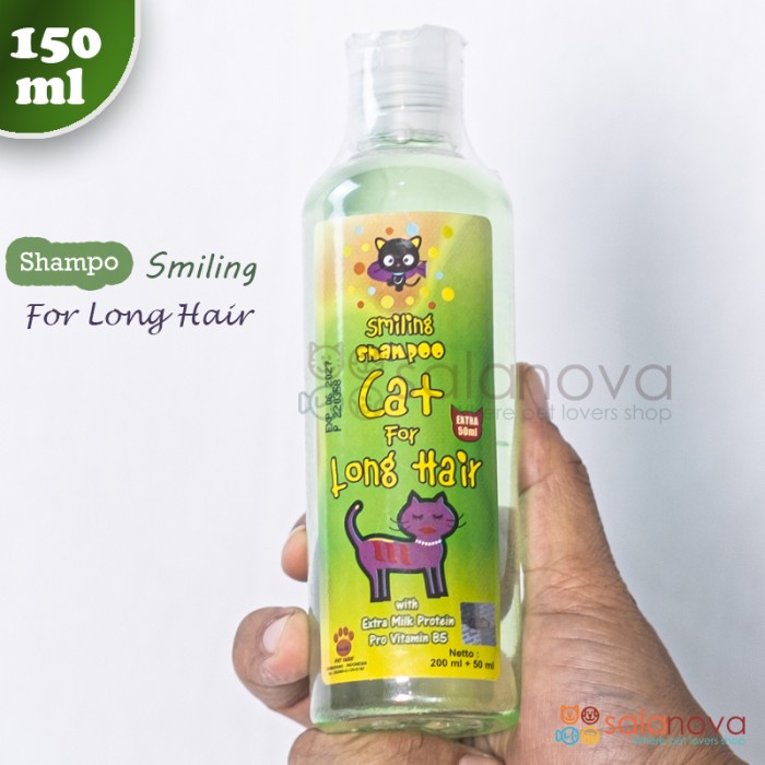 Smiling For Long Hair Shampo Kucing Untuk Bulu Panjang 250ml