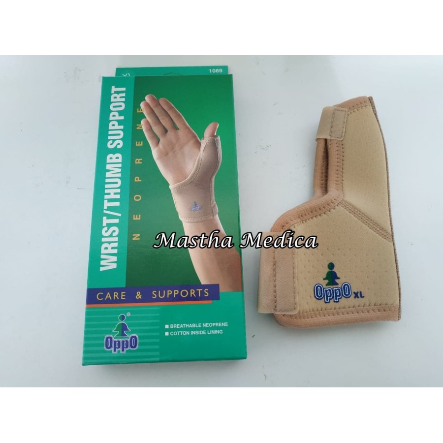 Dekker Korset Jempol & Pergelangan Tangan WRIST SUPPORT OPPO 1089