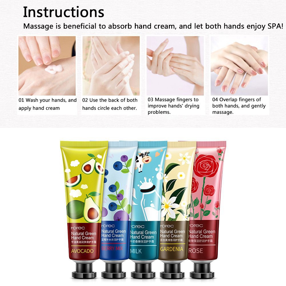 [DEASHOP] ROREC HAND CREAM - LOTION KRIM TANGAN WANGI - KRIM PELEMBUT KULIT TANGAN HCHANA - MOISTURIZING ELASTIC HANDCREAM