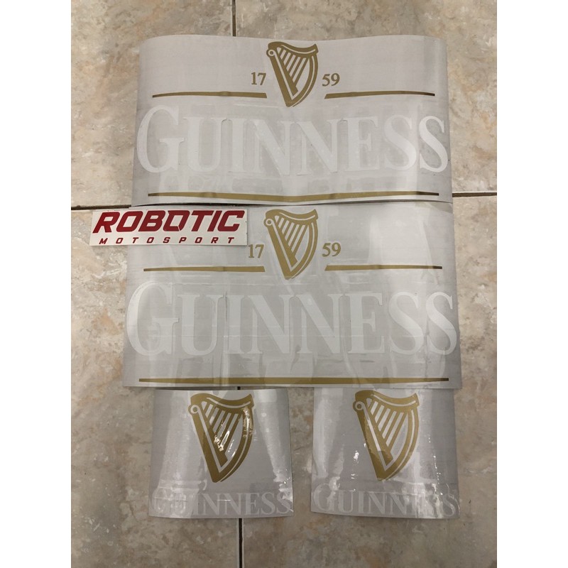 Stiker Guinness Scoopy