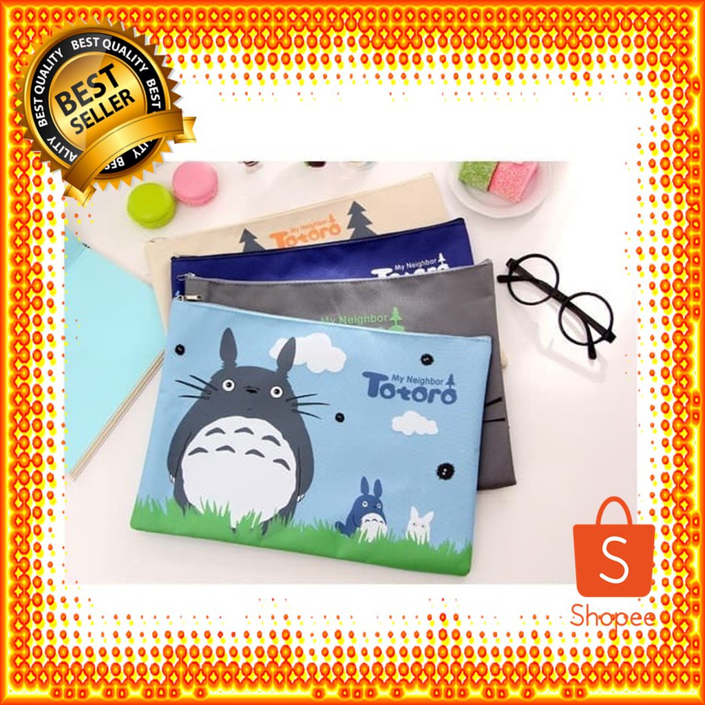 

PF04 Kokoro My Neightbor Portable A4 file Storage pouch bag
