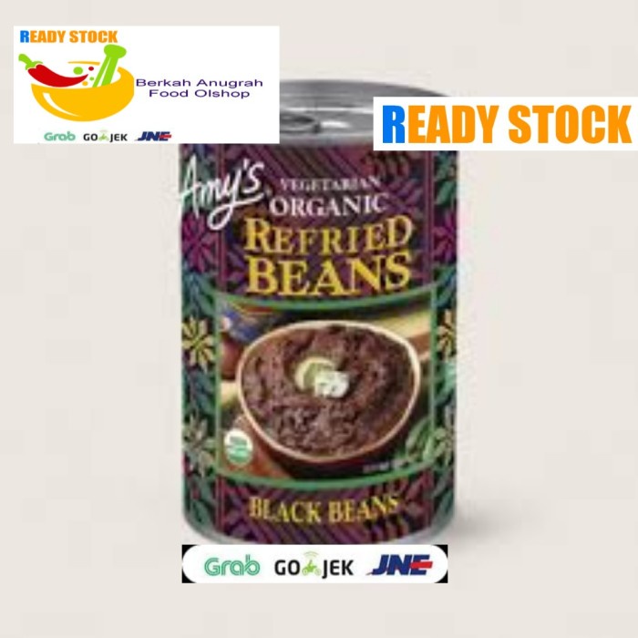 

Gg1Hh Amy’S Vegetarian Refried Black Beans 437G s1Gkk