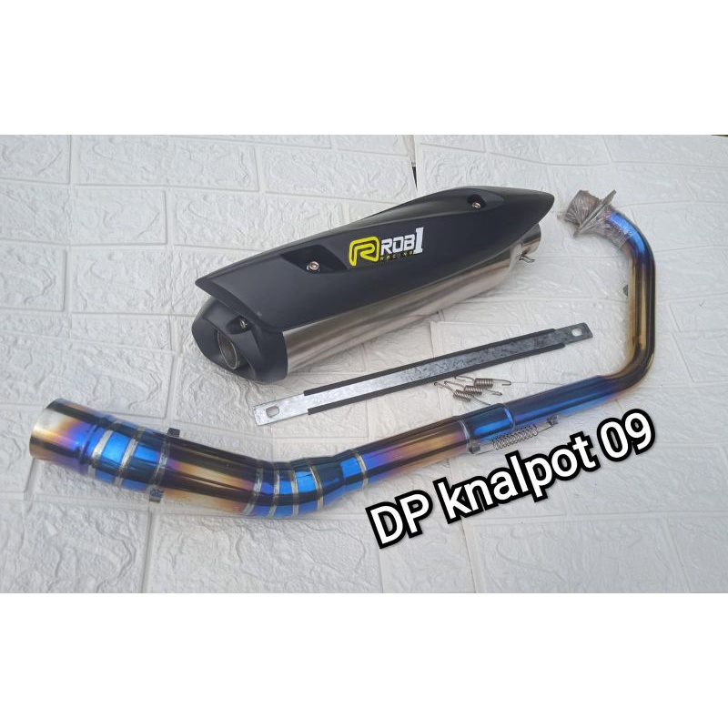 KNALPOT RACING RCB / ROB1 VIXION NEW/R15 V3/CB150 NEW/ SONIC /SATRIA