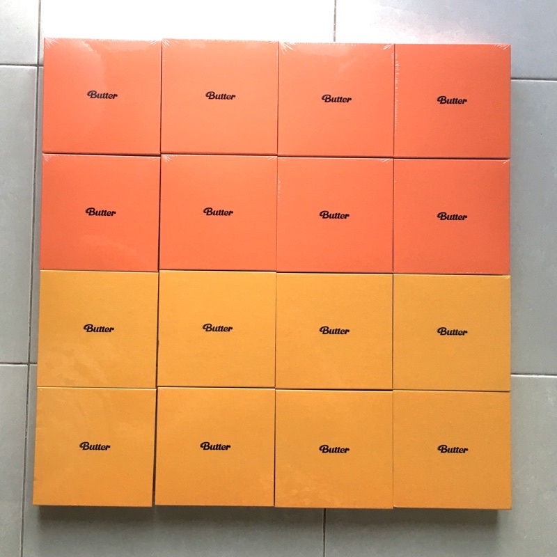 (+POSTER) ALBUM BTS BUTTER SEALED CD BTS BUTTER SEALED ALBUM BUTTER BTS ALBUM CD BTS BUTTER SEAL