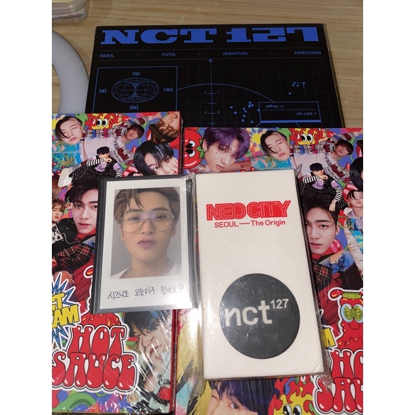 [take all] photocard jaehyun neocity voice keyring pout