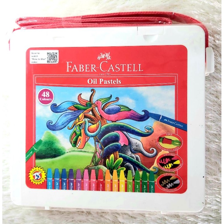 

Crayon/Oil Pastel/Krayon Faber Castle 48wr 21,5cm x 23cm x 4cm(C574)