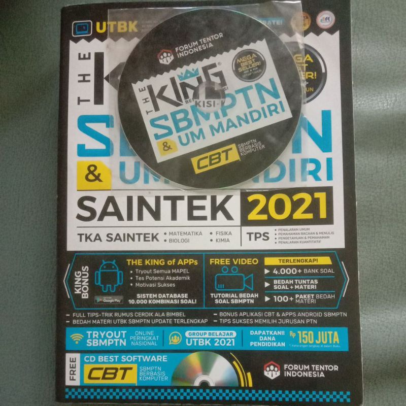 PRELOVED THE KING SBMPTN SAINTEK 2021