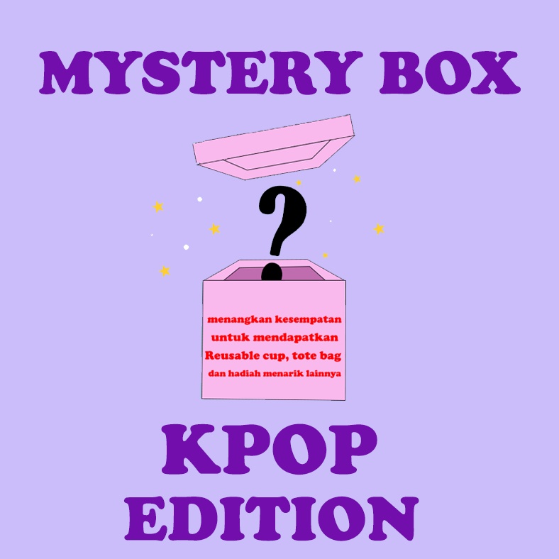 MYSTERY BOX KPOP EDITION ( NCT, BTS, EXO, ITZY, TWICE, dan lainnya)