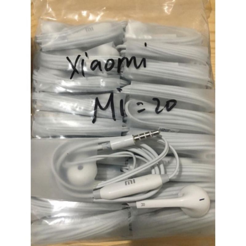 Hf/Hendset Earphone Xiaomi Original Bawaan Hp Suara Super Stereo Super Bass