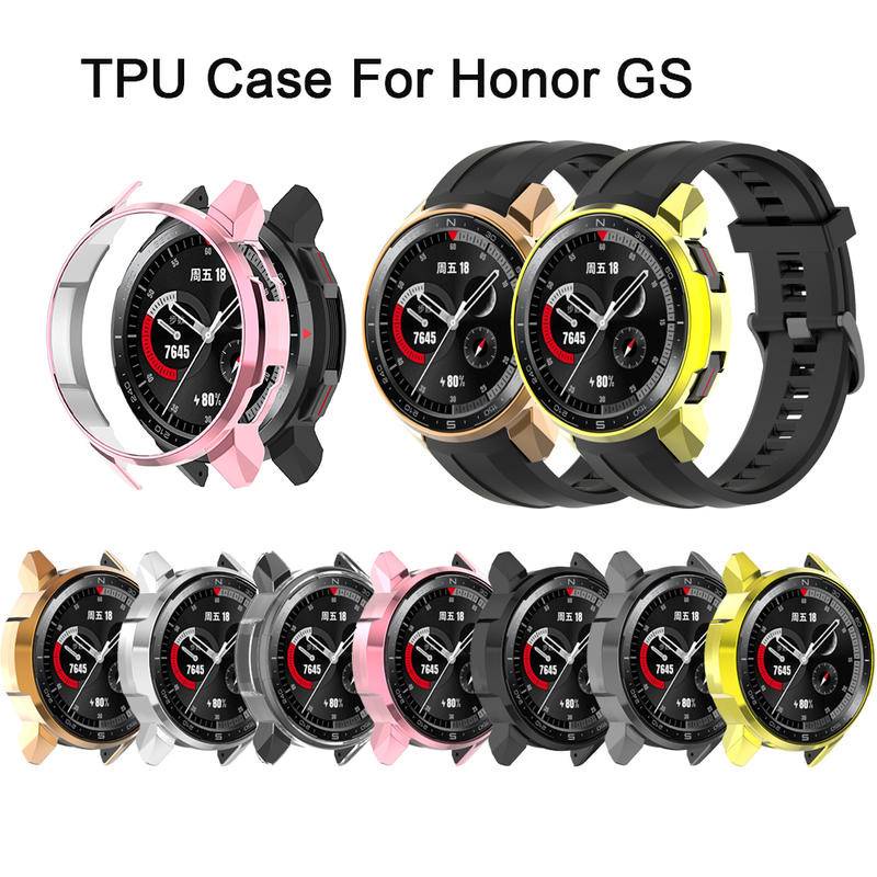 Case Pelindung Smartwatch Huawei Watch 3 Pro 46 48 MM Dengan Bumper Plating PC 46mm 6 ES GS3