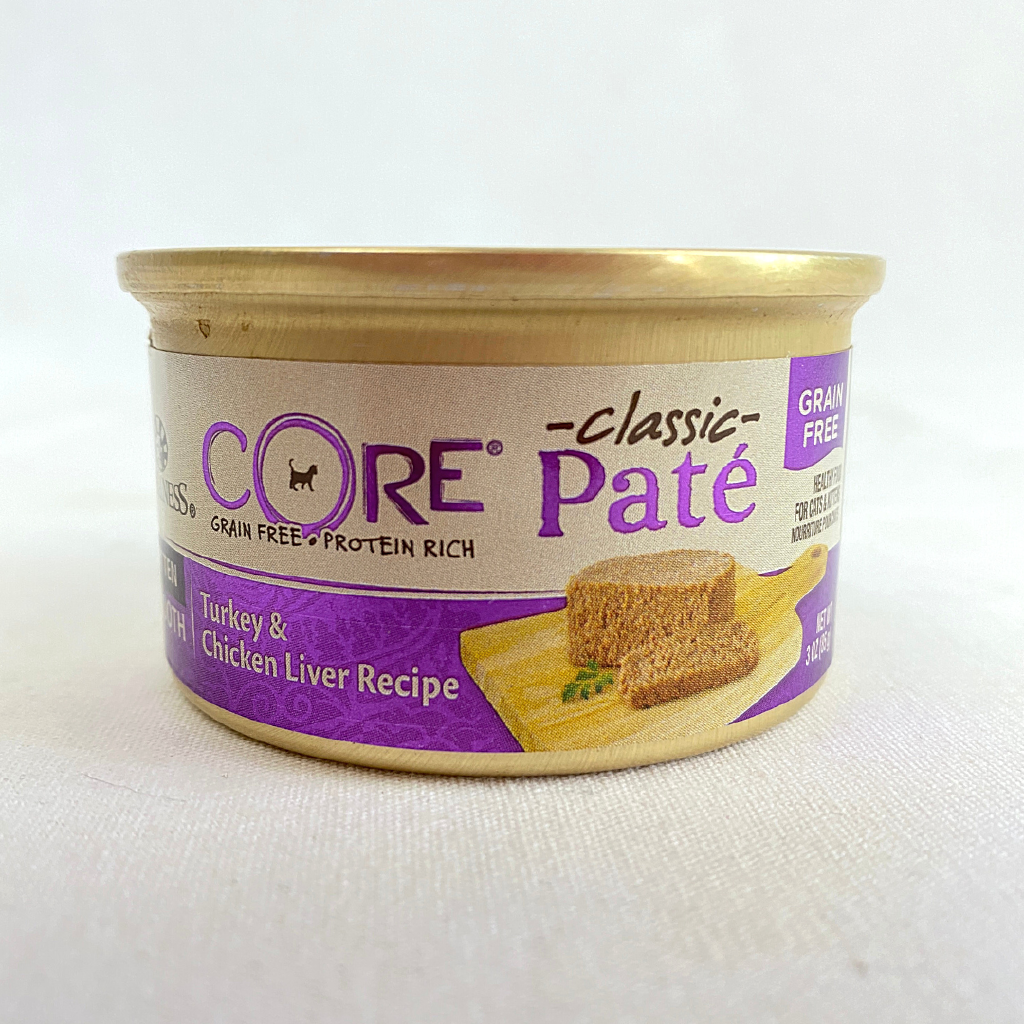 

WELLNESS Makanan Anakan Kucing CORE Kitten Turkey And Chicken Liver 85g