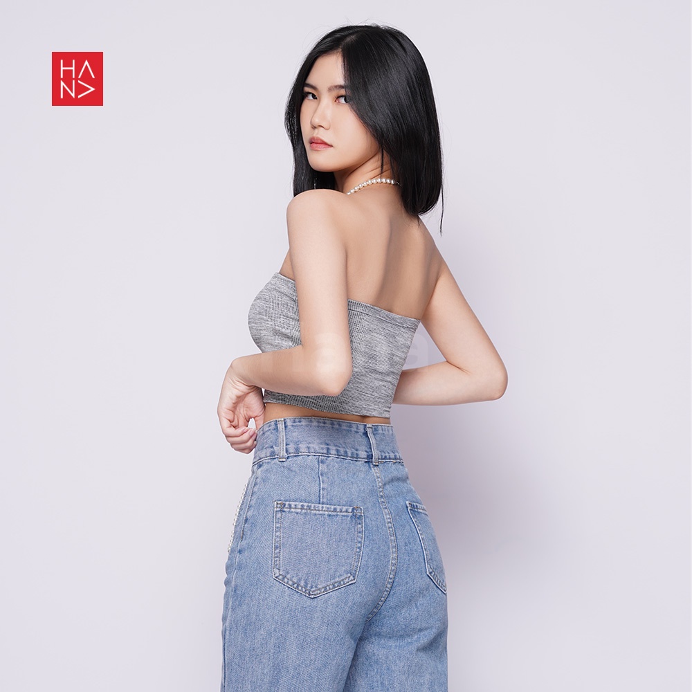 HanaFashion JKT - Lita Kemben Wanita Murah Tube Top Crop - TT210