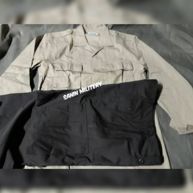 Seragam pdl jatah Polri / Setelan baju Pdl jatah polri / baju celana pdlt / baju celana pdlt A1 / Baju Pdl jatah Polri