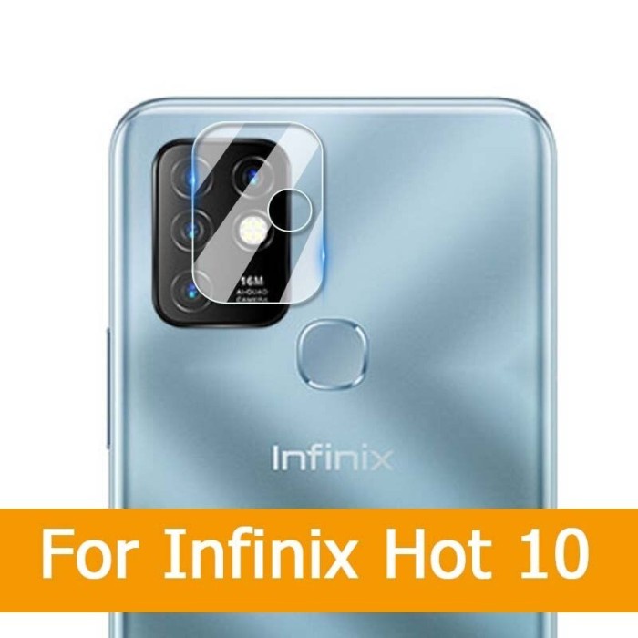Tempered Glass Kamera Infinix Hot 10 - Anti Gores Kamera Inf Hot 10