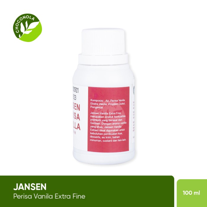 

Ht62D Jansen Vanilla Extract Fein 100Ml Ht52Hh
